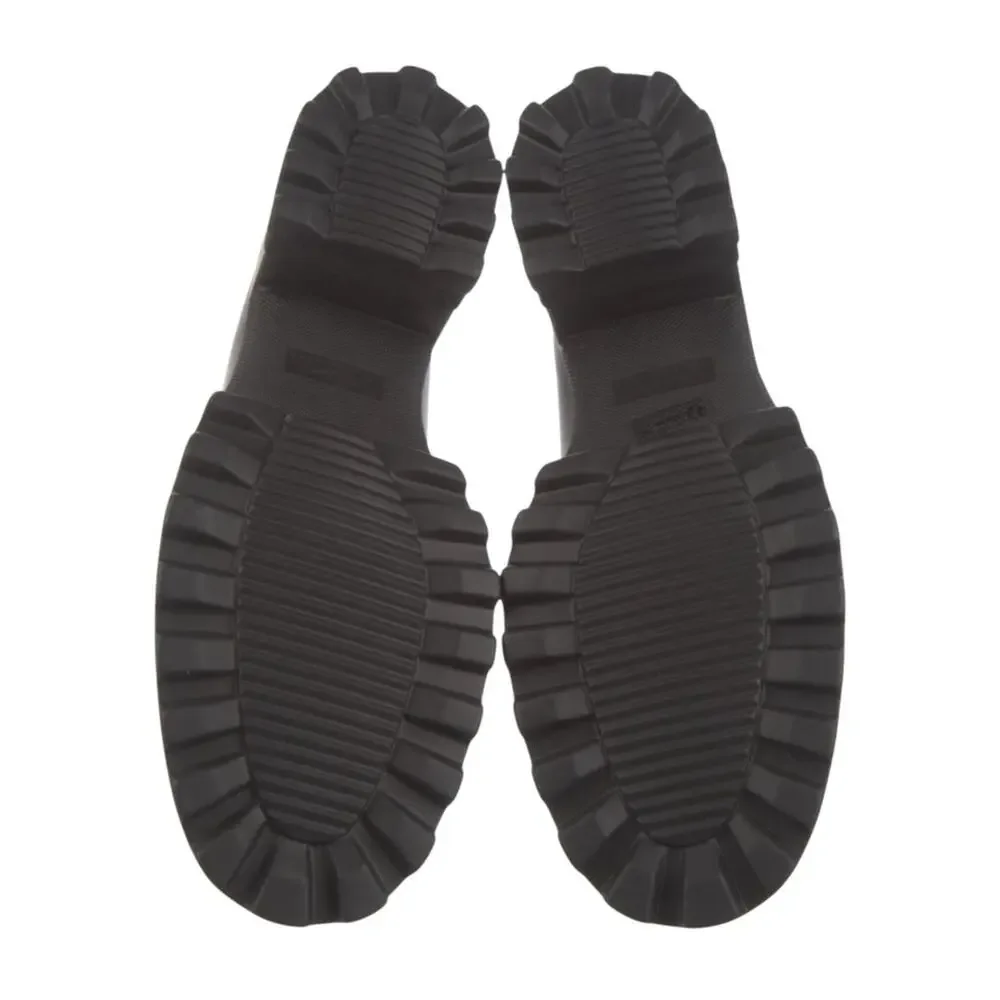 Voile Blanche Carine Nappa Loafers Black Shoes Women Size 40 Luxury Designer NIB - Picture 13 of 14